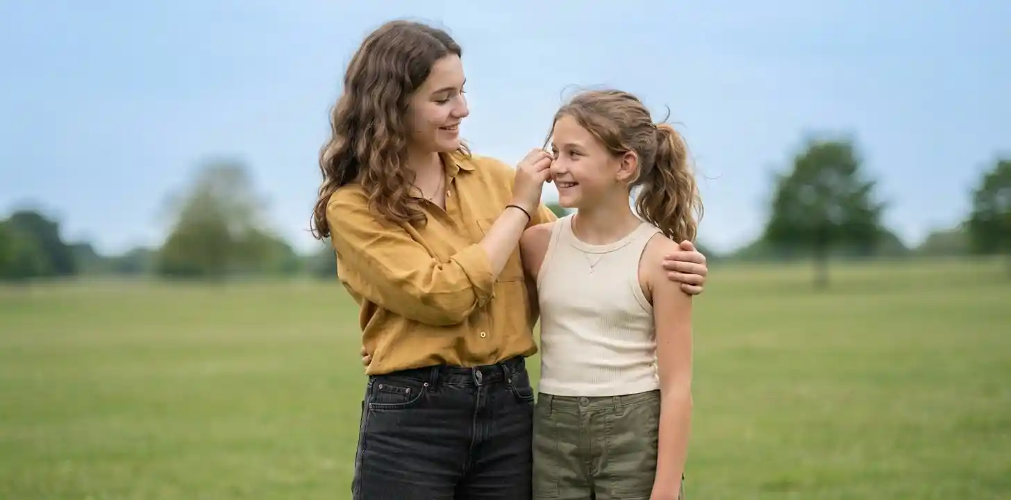 Big sister captions