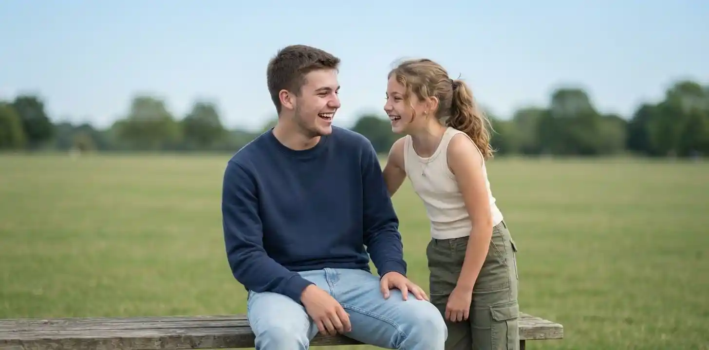 Brother sister captions