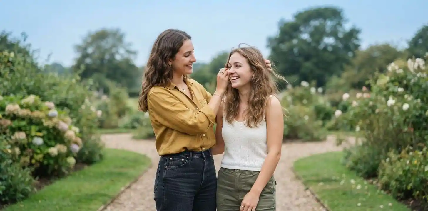 Sister captions