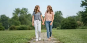 Twin captions.